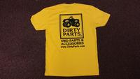 DIRTY PARTS T-SHIRT GOLD XLG