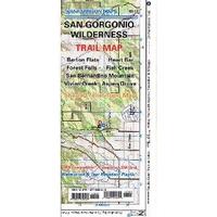 TRAIL MAP SAN GORGONIO WILDERNESS