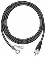 COAX CABLE, 18' PL/LUG