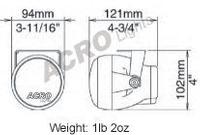 ACRO LIGHTS  3 3/4 ROUND