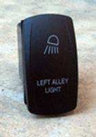 ROCKER, LEFT ALLEY LIGHTS