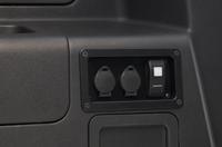 REAR OUTLET PANEL, FJC (POPULATED))